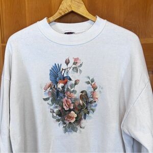 Vintage Jerzees White Sweatshirt